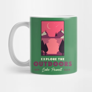 Explore The Outdoors lake powell Mug